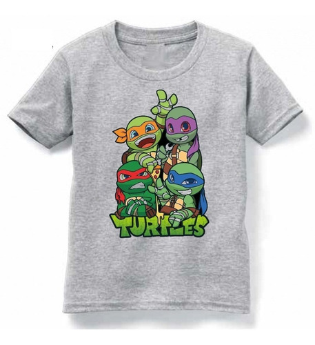 Playera Tortugas Ninja Mod#2 Para Niño O Niña