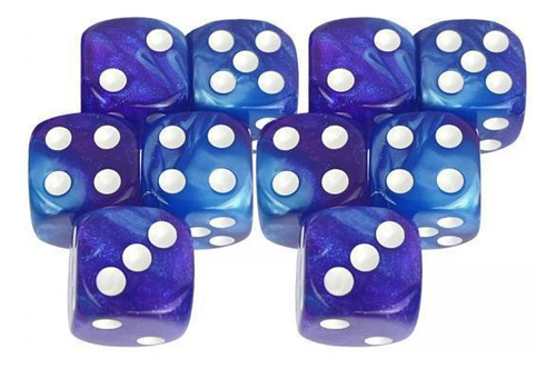 2 Accesorios Para Juegos De Mesa De Dados Estilo6 Mm Estilo