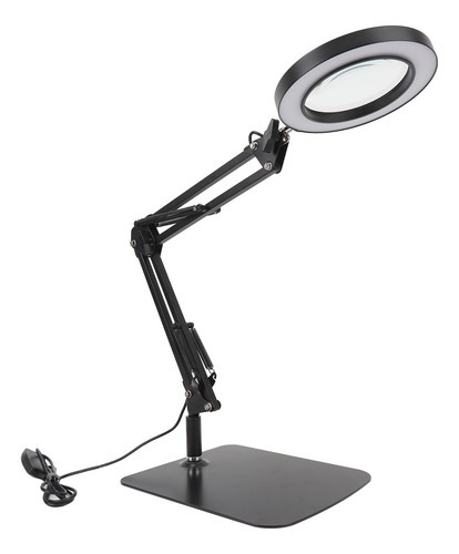 Lupa Led De Vidrio Con Iluminación Flexible De 5 Aumentos