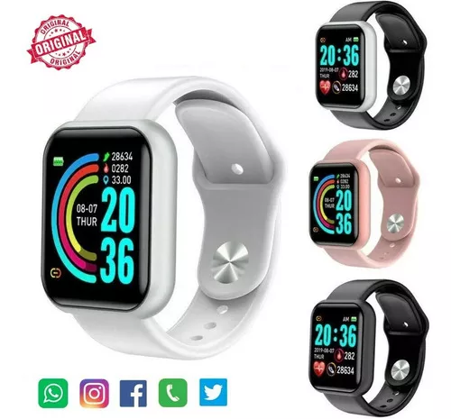 Smartband Santiago Eletro Relógio inteligente compatível para celular  smartphone: xiaomi redm mi samsung galaxy Motorola iPhone via bluetooth sem  fio Monitoramento batimentos cardiacos pressão arterial sono clima comando  de voz controle musica