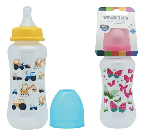 Mamadera Bebé Estampada 240 Ml. (76658)