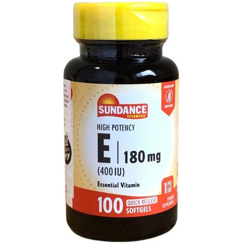 Vitamina E 180 Mg Sundance 100 Capsulas