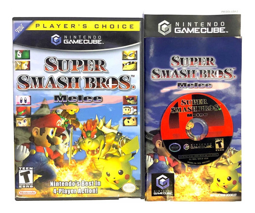 Super Smash Bros Melee - Juego Original De Nintendo Gamecube