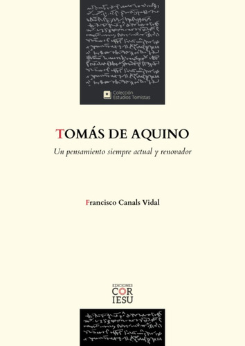 Libro Tomás De Aquino Un Pensamiento Siempre Actual Y Renov