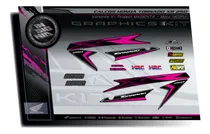 Comprar Calcos Honda Tornado - X- Project Magenta - Insignia Calcos