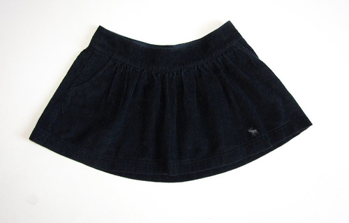 Abercrombie & Fitch Minifalda De Pana Talla 0