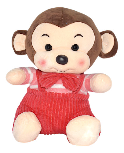 ¡peluches Changuitos Con Trajecitos Que Roban Miradas! Rojo