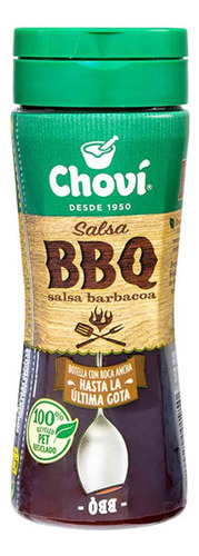 Salsa Chovi Barbacoa 300 Gr. Origen España Sin Tacc