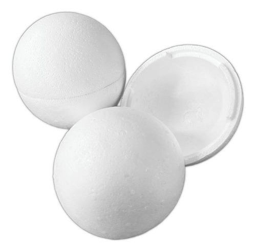 Bola De Isopor 12,5 Cm (125mm) Oca 6 Unidades