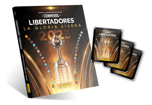 Pack Copa Libertadores 2023 (álbum Tapa Dura + 60 Sobres)