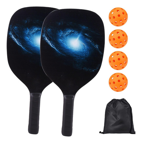 Juego De Raquetas De Pickleball Madera Para Todas Las Edades