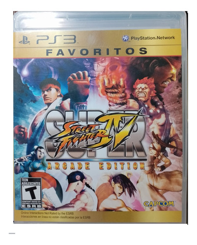 Juego Street Fighter 4 Play3