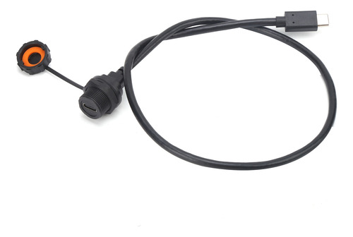 Conector Tipo C Resistente Al Agua, Cable Hembra Ip67 Tipo C