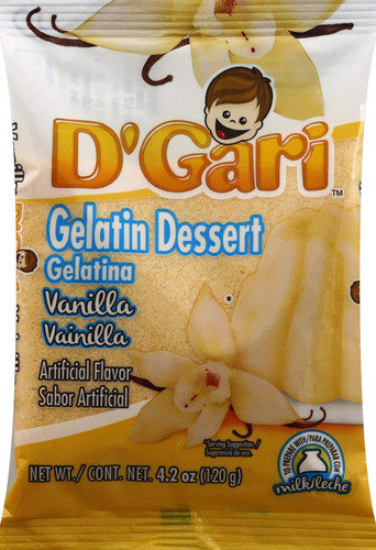 D Gari - Mezcla De Gelatina Regular Con Nivel De Azucar, Bol