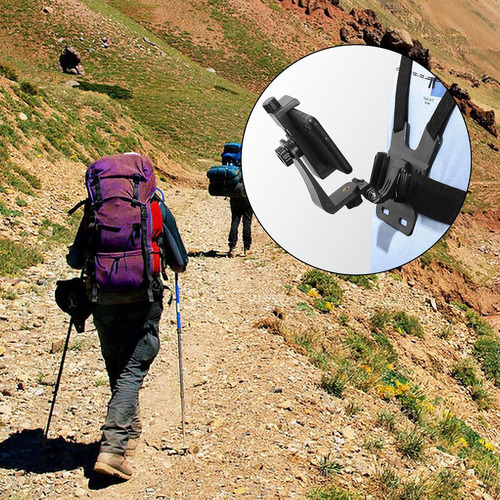 Arnes Genérica para pecho accesorio para cámara GoPro color negro