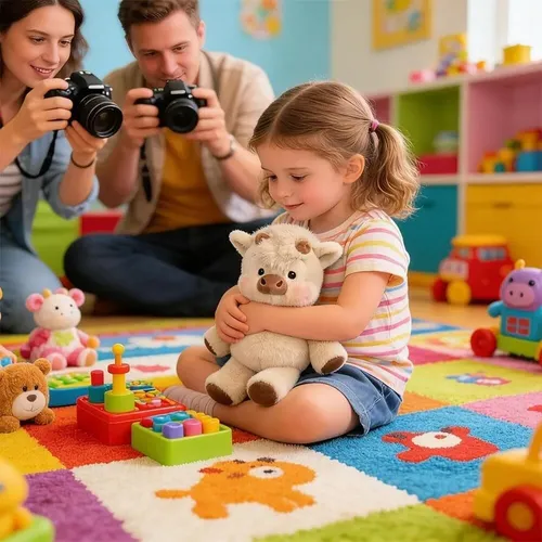 Peluche Vaca De Las Tierras Altas De 45 Cm – Suave Y Antiestrés – Decoración Para El Hogar Y Regalo Original Para Niños Y Adultos