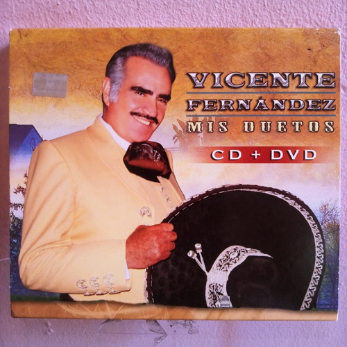 Vicente Fernández Mis Duetos Cd + Dvd