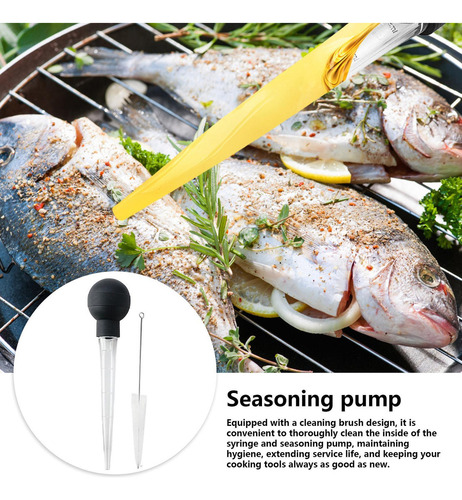 Jeringa Con Inyector De Pavo Turkey Baster, Utensilio De Coc