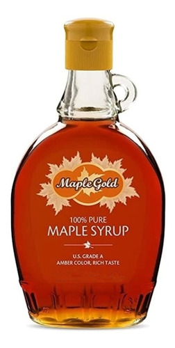 Maple Gold Syrup 250 Ml Jarabe De Arce