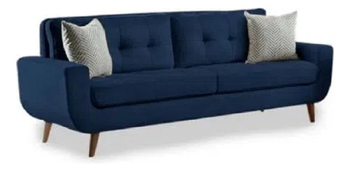 Sofa Mango 3 Cuerpos Azul Noche