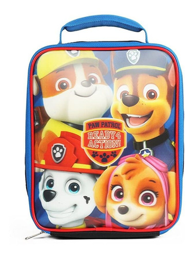 Nickelodeon Paw Patrol, Kit De Almuerzo Aislado Azul Listo P