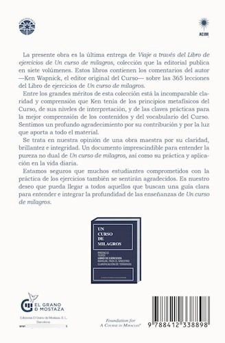 Libro Viaje A Traves Del Libro De Ejercicios Un Curso De Mil