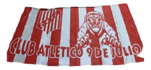 Bandera De Club Atlético 9 De Julio 150x70cm
