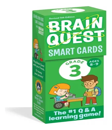Libro Brain Quest Gr3 Smart Cards Rev E05 - E05
