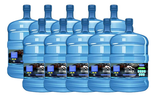 Botellón Agua Purificada Eluney 20lts