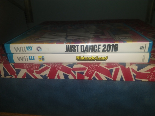 Just Dance 2016 + Nintendoland Wiiu Originais + Bônus