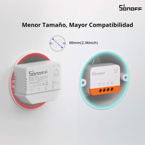 .. 2 Sonoff Interruptor Inteligente Zbminil2 Relé Zigbee