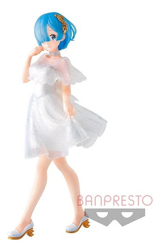 Figura Rem - Re Zero - Serenus Couture - Banpresto Bandai