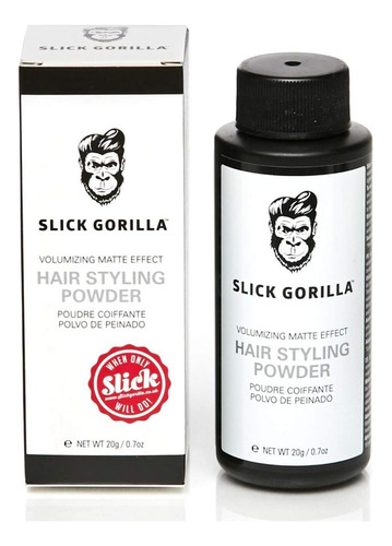 Slick Gorilla Hair Styling Polvo Texturizante 0,70 Onzas (20