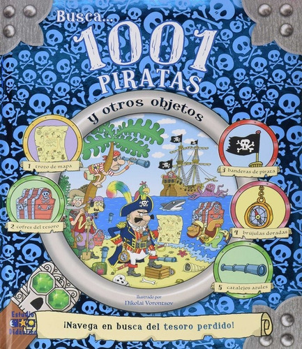 Busca 1001 Piratas Y Otros Objetos, De Igloo Books Ltd. Editorial Estudio Didáctico, Tapa Dura En Español