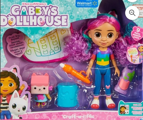 Muñeca Dibuja Con Gabby's Dollhouse Craft-a-riffic