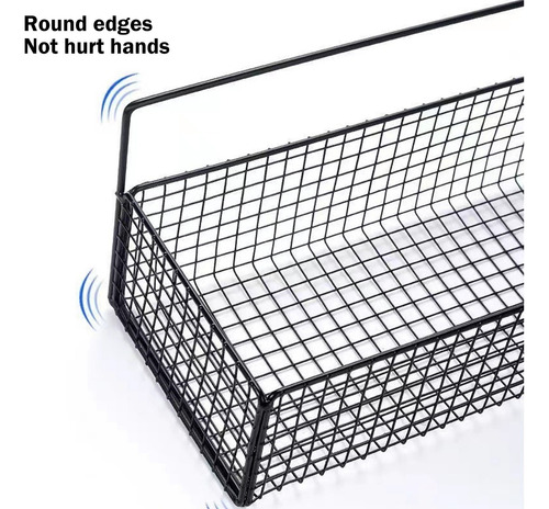 Cesta De Pared De Metal E Para Almacenamiento De Artículos D