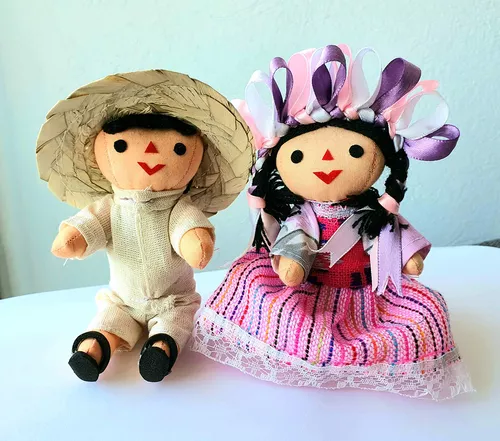 Muñecas de Trapo Artesanales Colombianas y Tipicas - Doll Games