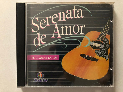 Cd Serenata De Amor - 20 Grandes Éxitos. Folclor Latino