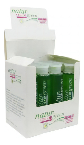 Natur Color Green Ampolla Nutri Repair Argán/kera Caja X12u