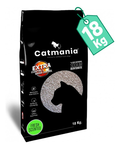 Arena Aglomerante Gato Catmania 18kg Aroma Fresh