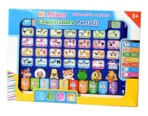 Tablet Educativa Para Niños Bilingue 