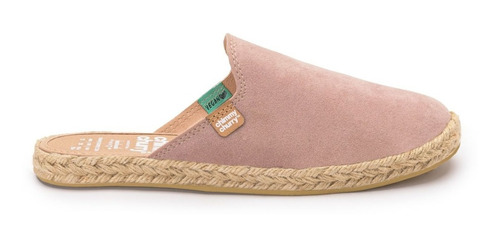 Slipper Mule Gamuza Nude Dama Mujer Calzado Chimmy Churry