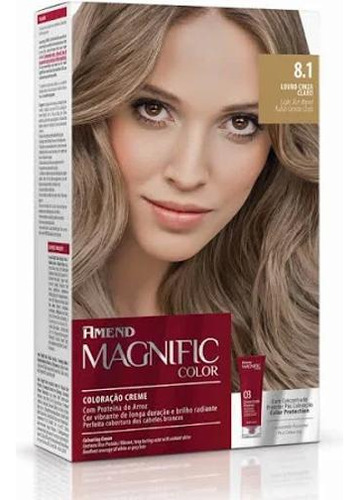 Amend Magnific Color Louro Cinza Claro 8.1