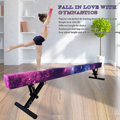 Viga Equilibrio Ajustable 8 Pies Centro Gymni.