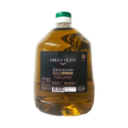 Oliva Green Olive Sabor Extra Virgen Intenso X2lts