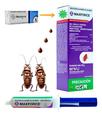 comprar Max Force Gel Bayer 30 Gr Mata Cucarachas Maxforce