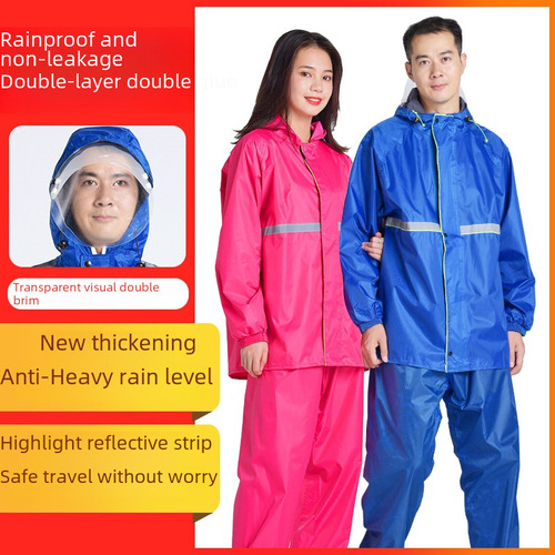Echa Un Vistazo A La Ropa Impermeable De Doble Capa Para Hom