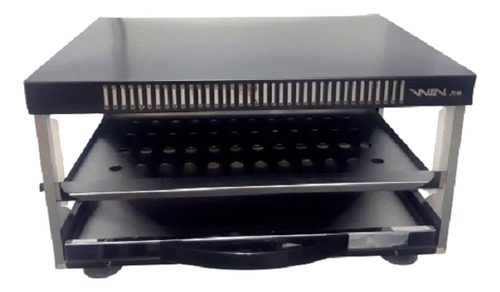 Grelha Assadeira Flat Pro7 Espetos Estacionários Cor Prateado 220v