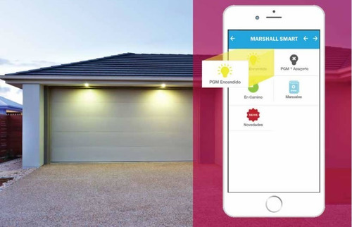 Imagen 7 de 10 de Kit Alarma Inalámbrica Wifi Marshall Ip App Domiciliaria