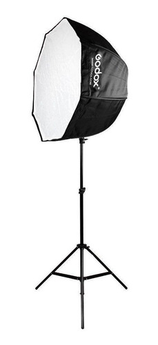 Softbox Godox 120cm Octabox Sombrinha Kit Flash Speedlite